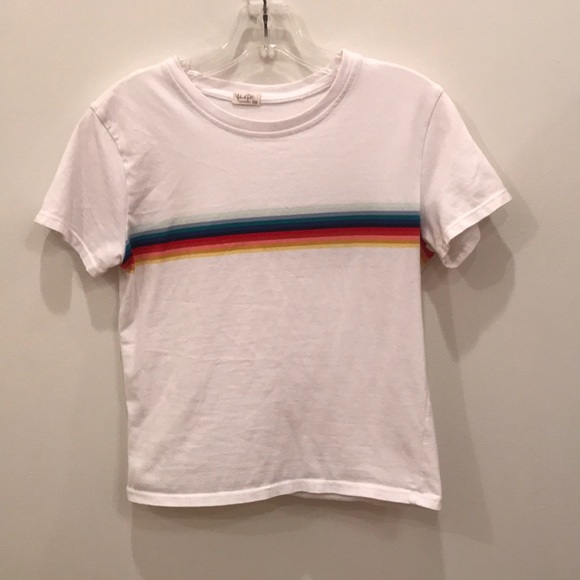 Brandy Melville Tops - NWOT Jamie Rainbow Top
